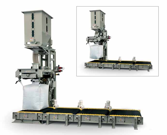 NBE bulk bag filler suitable for highly demanding operating environments